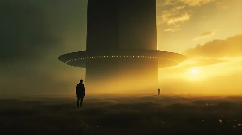降临 科幻太空影片封面