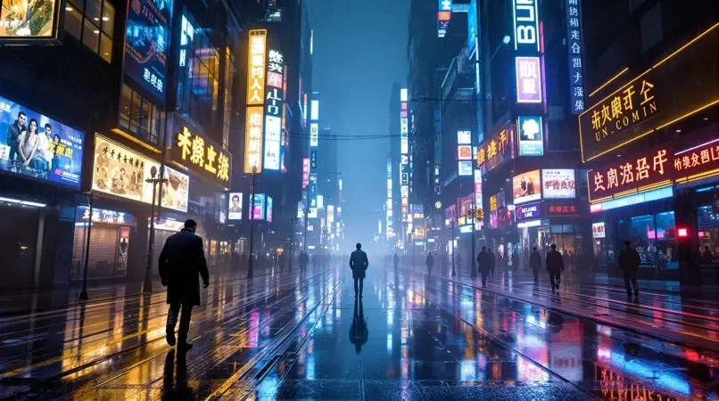 银翼杀手2049 科幻太空影片封面