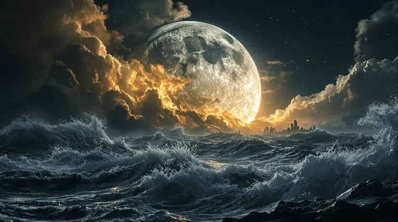 月球陨落 科幻太空影片封面